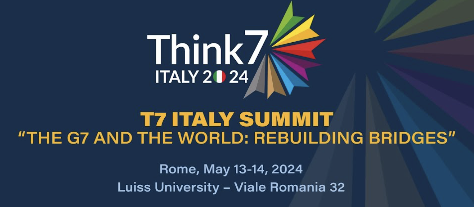 T7 Italy Summit | The G7 and the World: Rebuilding Bridges